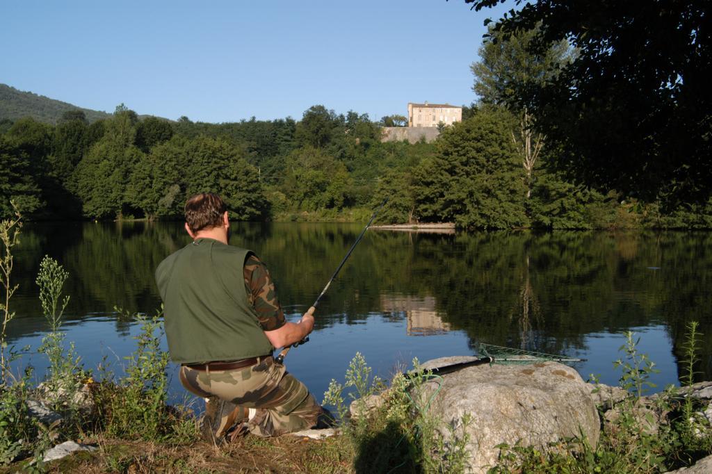 Camping du Lac Foix Bagian luar foto