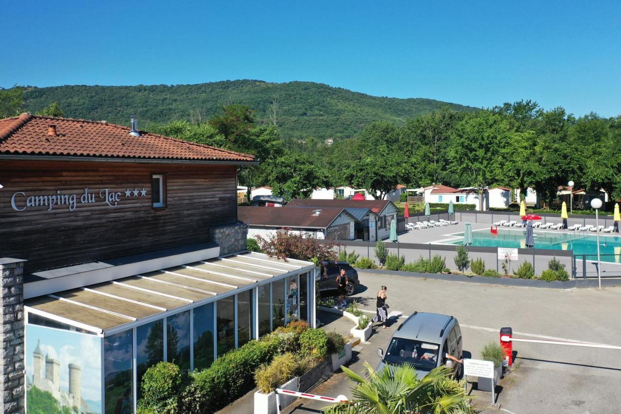 Camping du Lac Foix Bagian luar foto